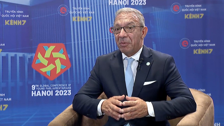 Ông Duarte Pacheco, Chủ tịch Liên minh Nghị viện thế giới. (Ảnh: quochoi.vn).