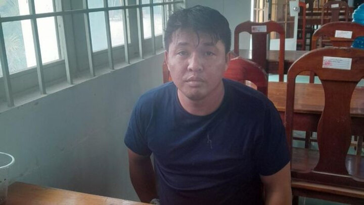 Dương Tấn Thành bị bắt giữ khi đang lẩn trốn tại tỉnh Tây Ninh. (Ảnh: CACC)