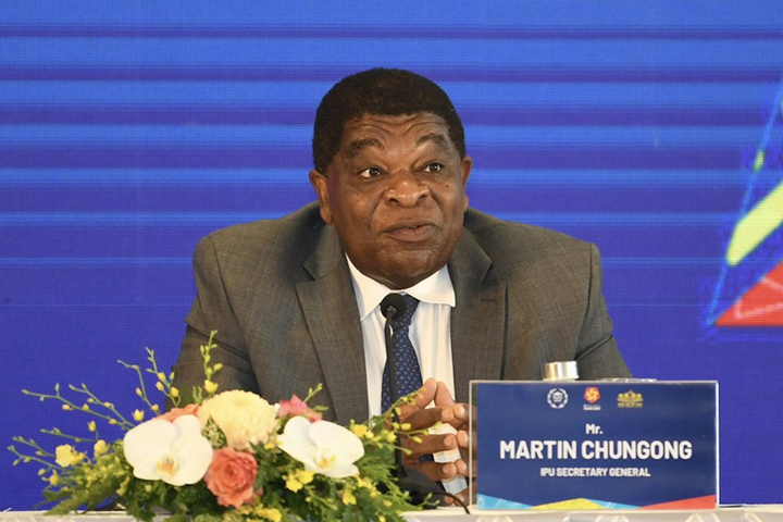 Tổng thư ký Liên minh Nghị viện thế giới Martin Chungong. (Ảnh: quochoi.vn).