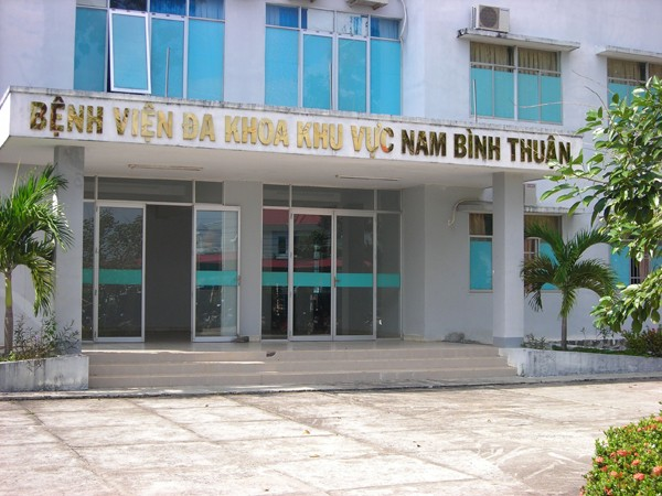 Bệnh viện Nam Bình Thuận nơi cấp cứu anh H.