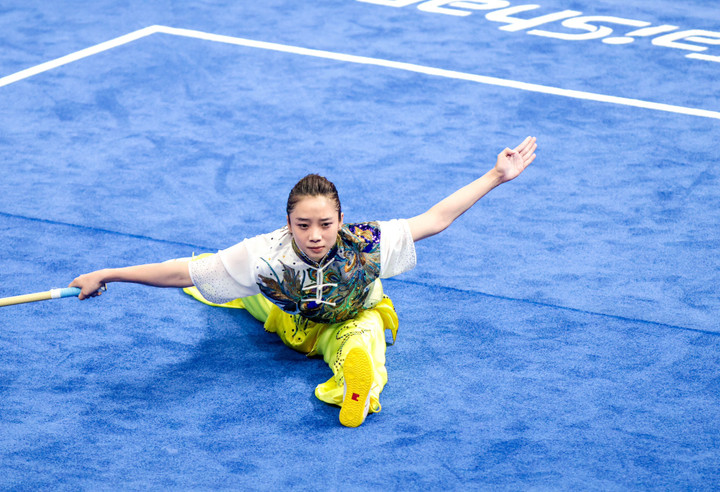 Thúy Vi giành huy chương đồng. (Ảnh: Bùi Lượng)