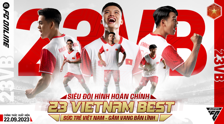 Các cầu thủ Việt Nam mới xuất hiện trong FC Online.
