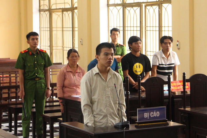 Bùi Nam tại phiên tòa sơ thẩm. (Ảnh: V.T)