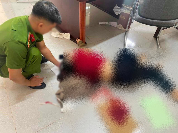 Quyết dùng dao đâm vợ rồi bỏ trốn. (Ảnh: L.C)