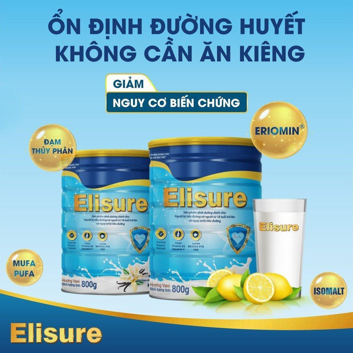 Sữa Elisure - Nguồn dinh dưỡng lành mạnh từ các hoạt chất thiên nhiên - 1
