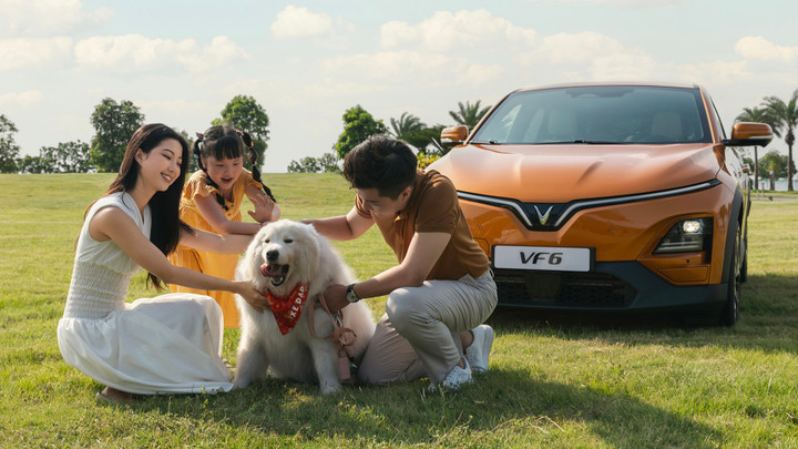 Mẫu xe Vinfast dành cho gia đình Việt.
