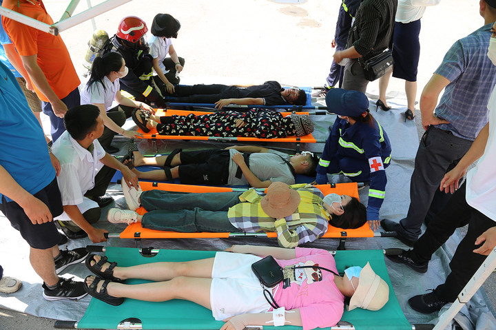 Các nạn nhân được cứu an toàn.