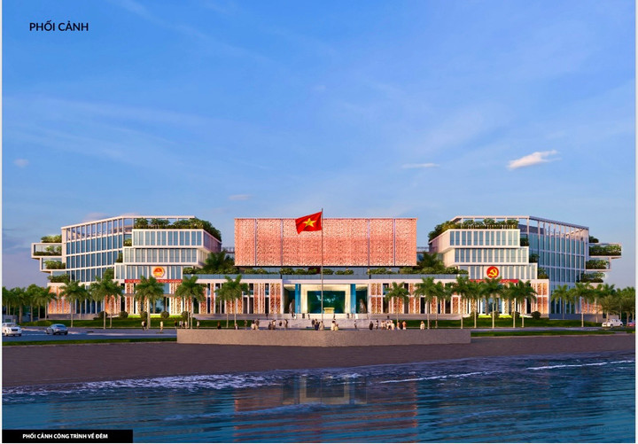 Theo đó, UBND tỉnh Khánh Hòa vừa ban hành quyết định phê duyệt kết quả thi tuyển phương án kiến trúc, cảnh quan dự án xây dựng Trụ sở làm việc Tỉnh ủy, Đoàn đại biểu Quốc hội và HĐND tỉnh, UBND tỉnh (Trụ sở làm việc cơ quan tỉnh). Theo đó, giải nhất thuộc về phương án của Công ty TNHH HUNI Việt Nam có trụ sở tại TP Đà Nẵng.