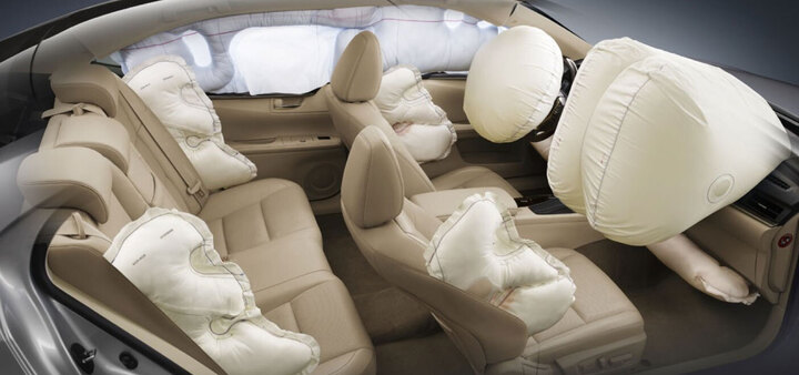 Các xe đời mới đều có sáu túi khí trở lên. (Ảnh: E-Itaca)