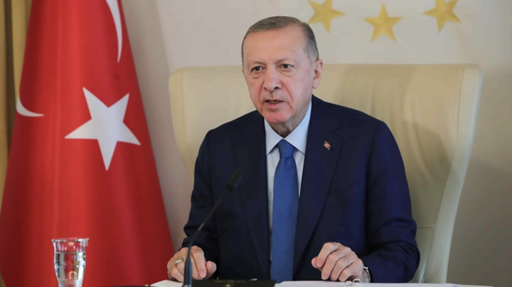 Tổng thống Thổ Nhĩ Kỳ Recep Tayyip Erdogan. (Ảnh: Anadolu)