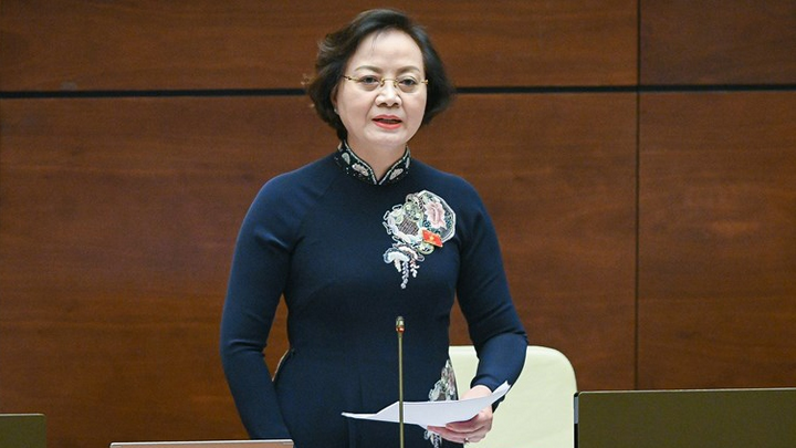 Bộ trưởng Bộ Nội vụ Phạm Thị Thanh Trà.