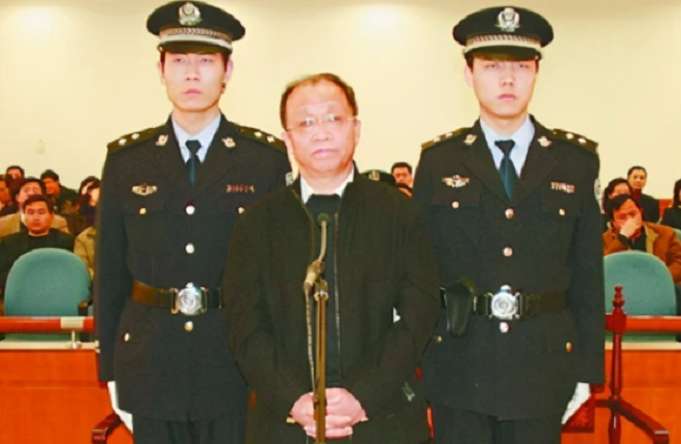 Lý Bội Anh tại phiên toà xét xử năm 2009. (Ảnh: 163)