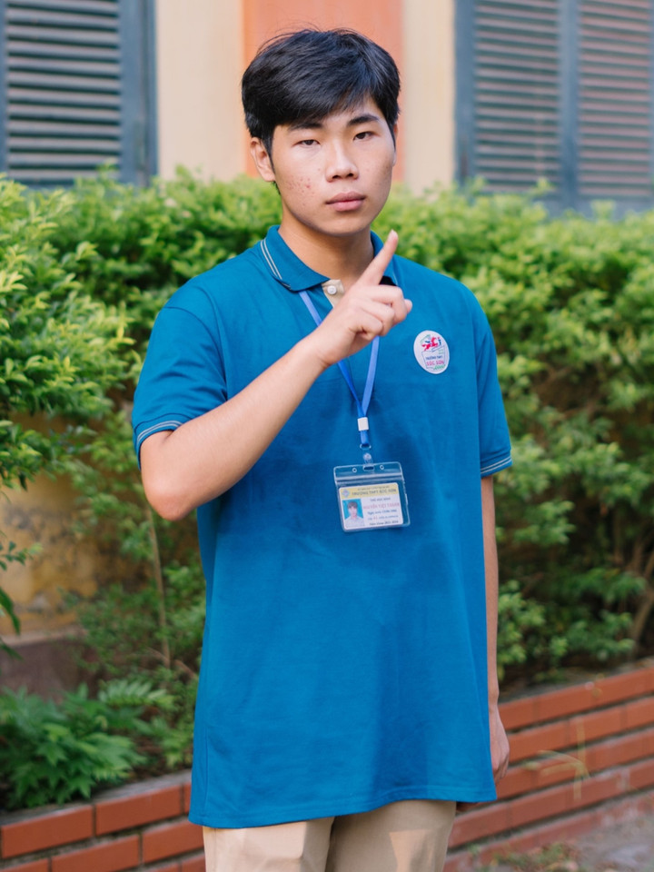 Thí sinh Nguyễn Việt Thành.