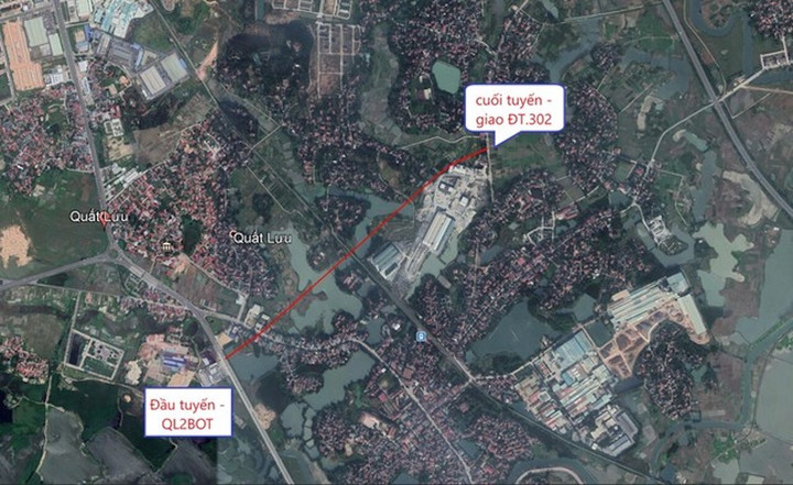 Tuyến đường dài hơn 1,6 km với tổng mức đầu tư dự kiến gần 600 tỷ đồng.