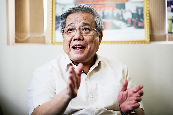 GS. TS Vũ Minh Giang, Chủ tịch Hội đồng Khoa học và Đào tạo, Đại học Quốc gia Hà Nội. (Ảnh: Báo Công an nhân dân).