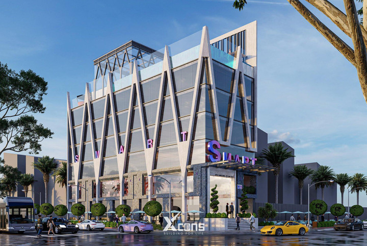 Toà nhà của tập đoàn công nghệ Smart Building.