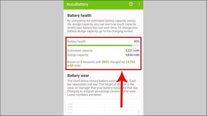 Cách kiểm tra độ chai pin trên điện thoại Android - 5