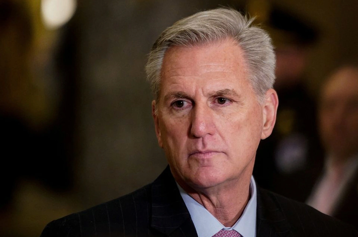 Ông Kevin McCarthy không tái tranh cử Chủ tịch Hạ viện Mỹ. (Ảnh: Reuters).