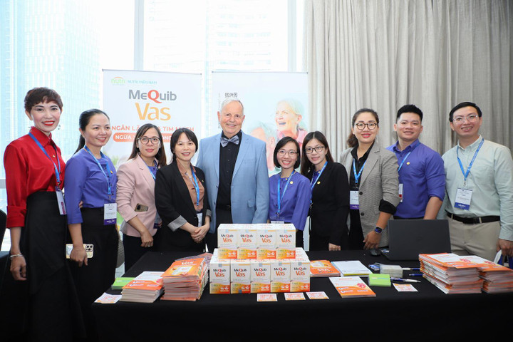 Công ty TNHH Thương mại Nutri Miền Nam tại buổi ra mắt sản phẩm MeQuib VAS.