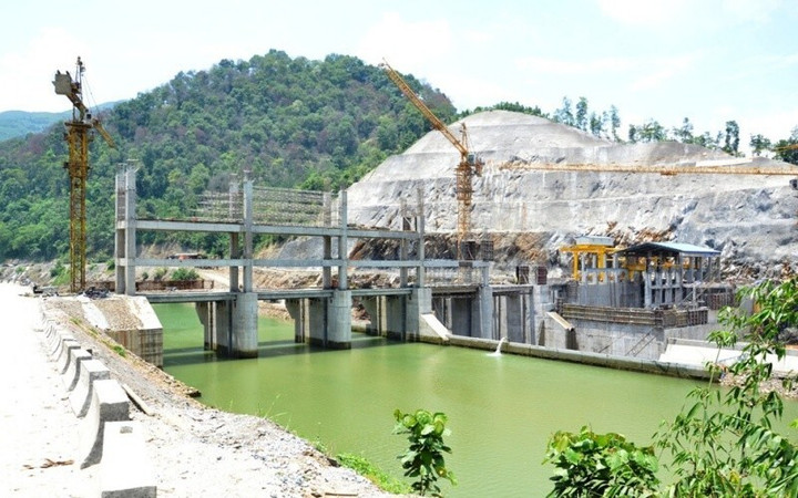 Nhà máy Thủy điện Nậm Lúc do Công ty cổ phần Thủy điện Đông Nam Á Nậm Lúc làm chủ đầu tư. (Ảnh: Báo Nhân Dân).
