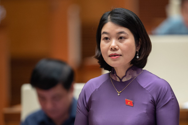 ĐBQH Nguyễn Thị Huế. (Ảnh: quochoi.vn).