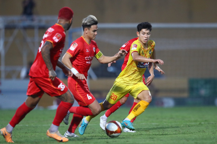 CLB Công an Hà Nội gặp Thanh Hóa ở trận Siêu cúp quốc gia 2023.