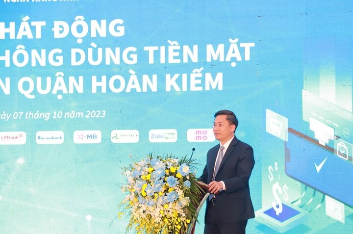 Phó Chủ tịch UBND TP Hà Nội Hà Minh Hải phát biểu khai mạc.