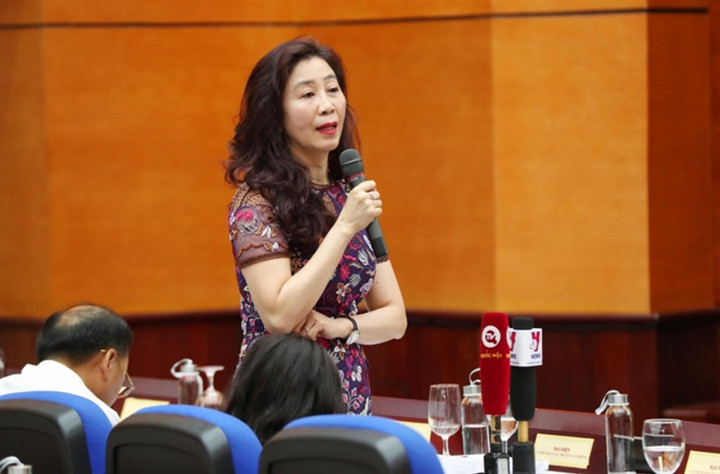 Cục trưởng Cục Di sản Văn hoá Lê Thị Thu Hiền.