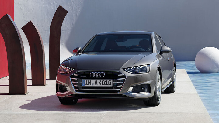 Audi A4 là một mẫu xe hạng trung cỡ nhỏ với thiết kế sang trọng, hiệu suất tốt và nhiều tính năng công nghệ tiên tiến. (Ảnh: www.audi.vn)