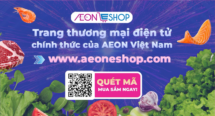 Trang thương mại điện tử AEON Eshop chính thức ra mắt diện mạo mới.