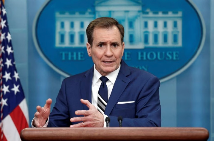 Người phát ngôn Hội đồng An ninh Quốc gia Nhà Trắng John Kirby. (Ảnh: Reuters)