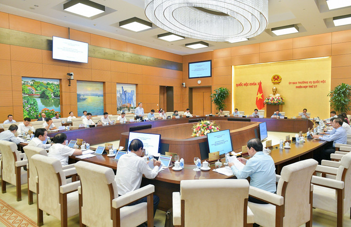 Toàn cảnh phiên họp. (Ảnh: quochoi.vn).