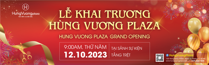 Hùng Vương Plaza chính thức khai trương, trở thành TTTM tâm điểm tại Quận 5 - 4