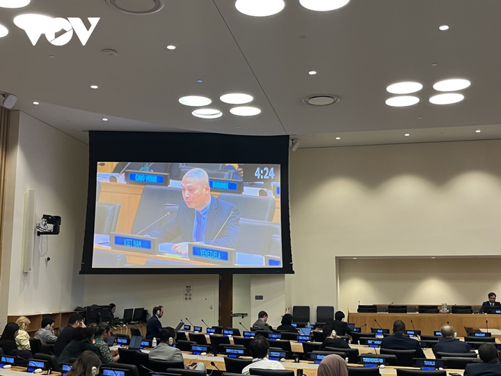 Quang cảnh phiên thảo luận.