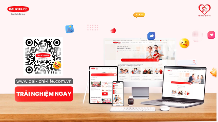 Dai-ichi Life Việt Nam chính thức ra mắt website mới - 1