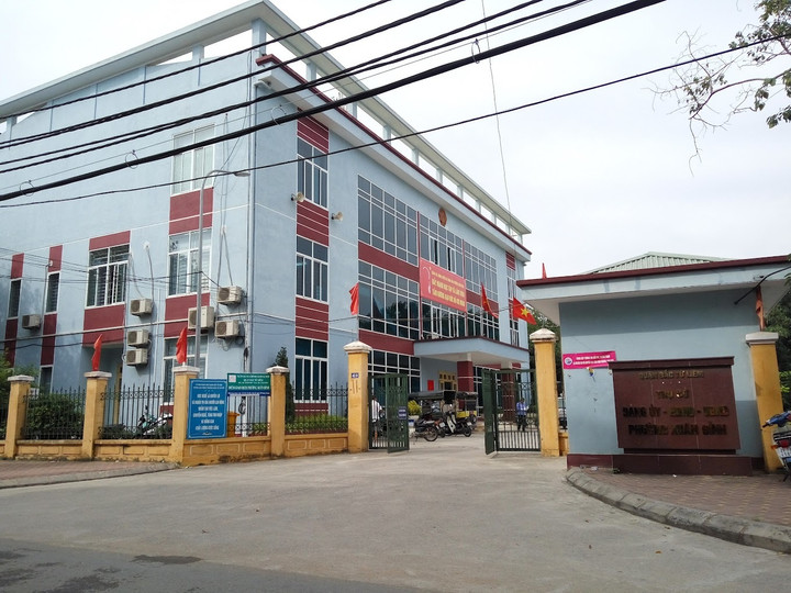 Trụ sở UBND phường Xuân Đỉnh, quận Bắc Từ Liêm. (Ảnh minh hoạ)