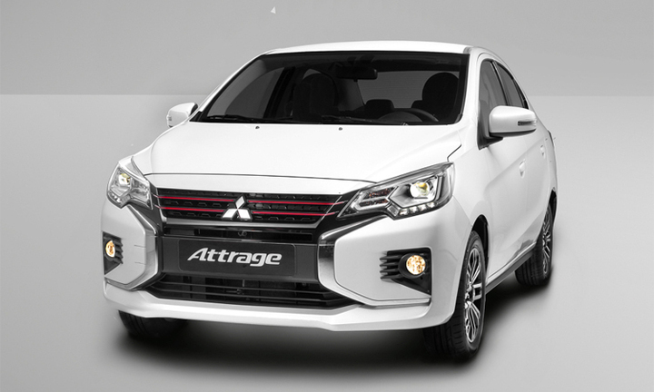 Mitsubishi Attrage 2022 CVT (Euro 5) là một mẫu xe sedan nhỏ của hãng ô tô Nhật Bản. (Ảnh: Mitsubishi)