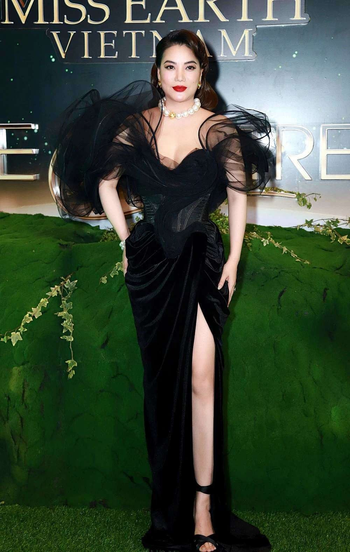 Trương Ngọc Ánh tại đêm chung kết Miss Earth Vietnam 2023.