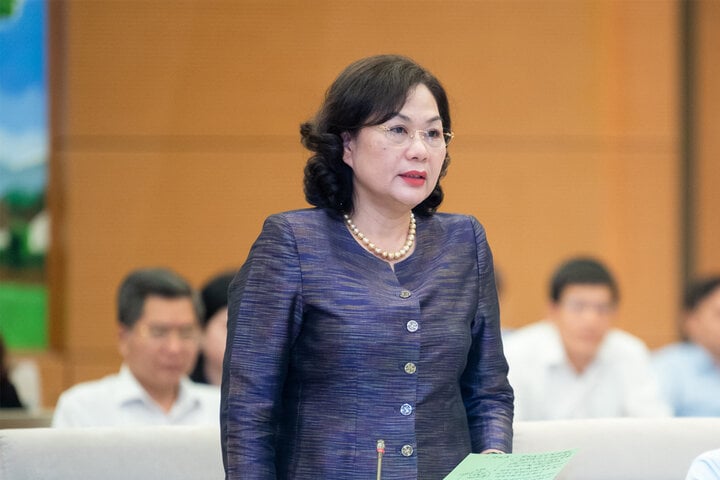 Thống đốc Ngân hàng Nhà nước Nguyễn Thị Hồng. (Ảnh: Quochoi.vn).