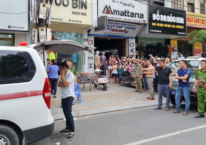 Hiện trường vụ án mạng ở Bắc Ninh.