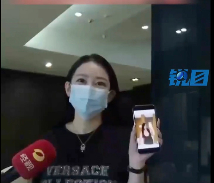 Tăng khoe bức ảnh lúc cô tăng lên thêm 35kg.