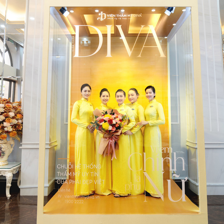Viện thẩm mỹ DIVA là địa chỉ tân trang nhan sắc quen thuộc của phái đẹp Việt.