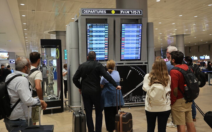 Các chuyến bay đến và đi từ Israel bị hạn chế trong bối cảnh xung đột.