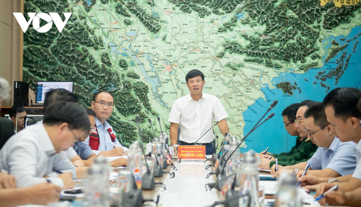 Chánh Văn phòng Ban Chỉ đạo Quốc gia về phòng, chống thiên tai, Cục trưởng Cục Quản lý đê điều và phòng, chống thiên tai Phạm Đức Luận