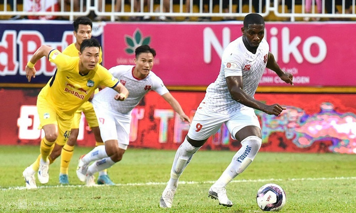 Hải Phòng chạm trán HAGL tại giải V League