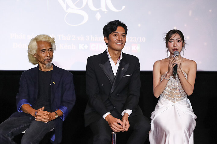 NSƯT Phú Đôn, Quang Tuấn và Nguyên Thảo là 3 nhân vật chính của phim.
