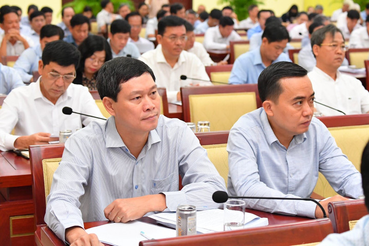 Các đại biểu dự hội nghị. (Ảnh: Việt Dũng)