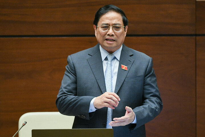 Thủ tướng Phạm Minh Chính. (quochoi.vn).