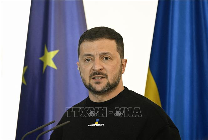 Tổng thống Ukraine Volodymyr Zelensky. (Ảnh: TTXVN)