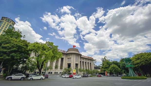 Trụ sở Ngân hàng Nhà nước. (Ảnh: PV/Vietnam+)